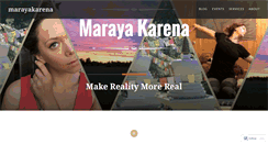 Desktop Screenshot of marayakarena.com