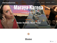 Tablet Screenshot of marayakarena.com